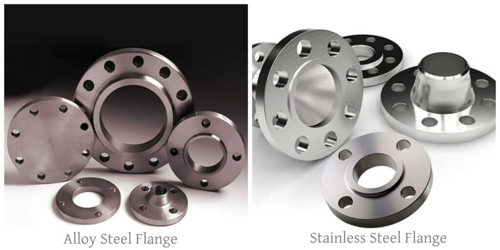 Alloy flange vs Stainless steel flange